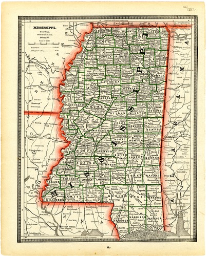 72658-map.tif - Historical Maps | Digital Archives MDAH