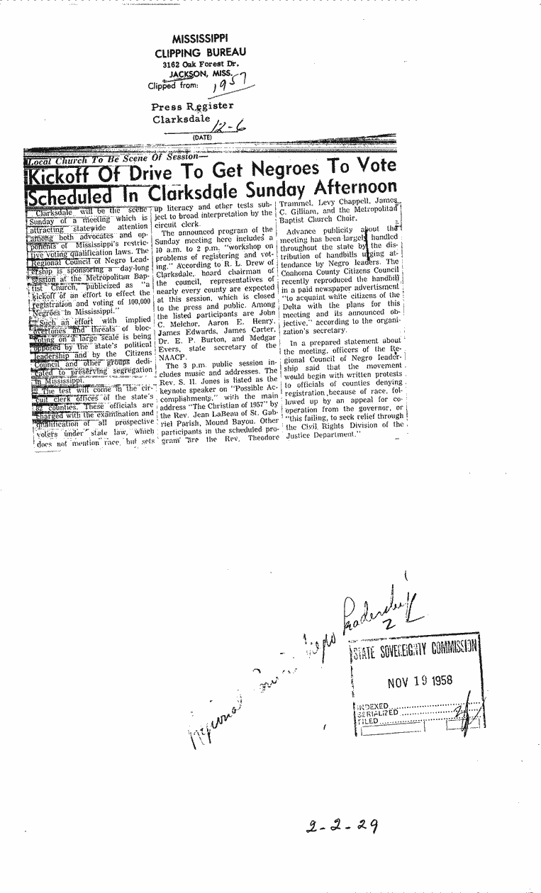 SCR ID # 2-2-0-29-1-1-1