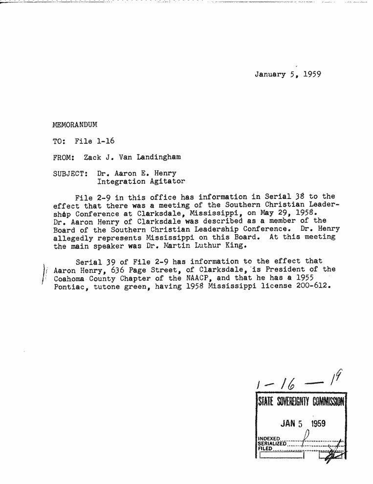 SCR ID # 1-16-1-20-1-1-1