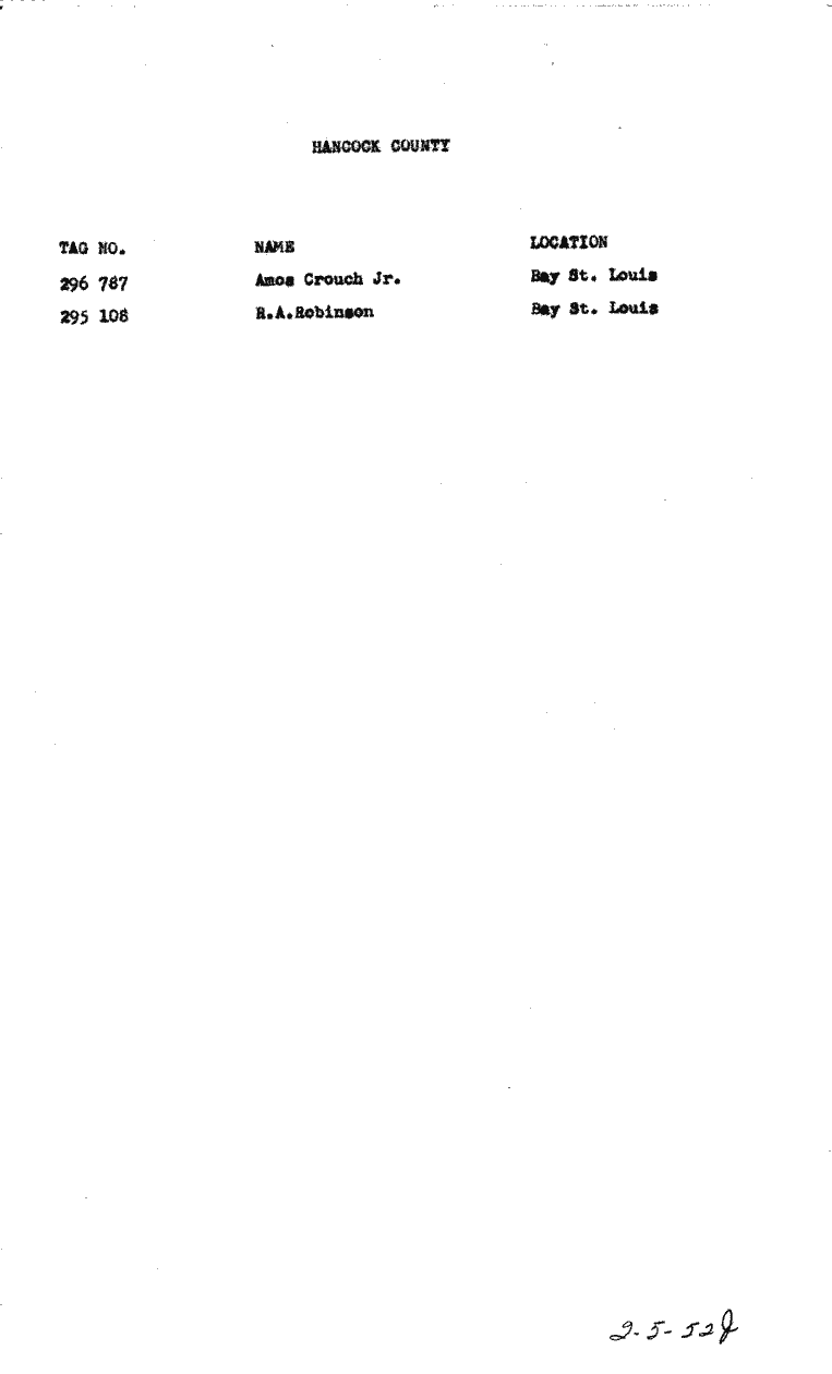SCR ID # 2-5-1-53-10-1-1
