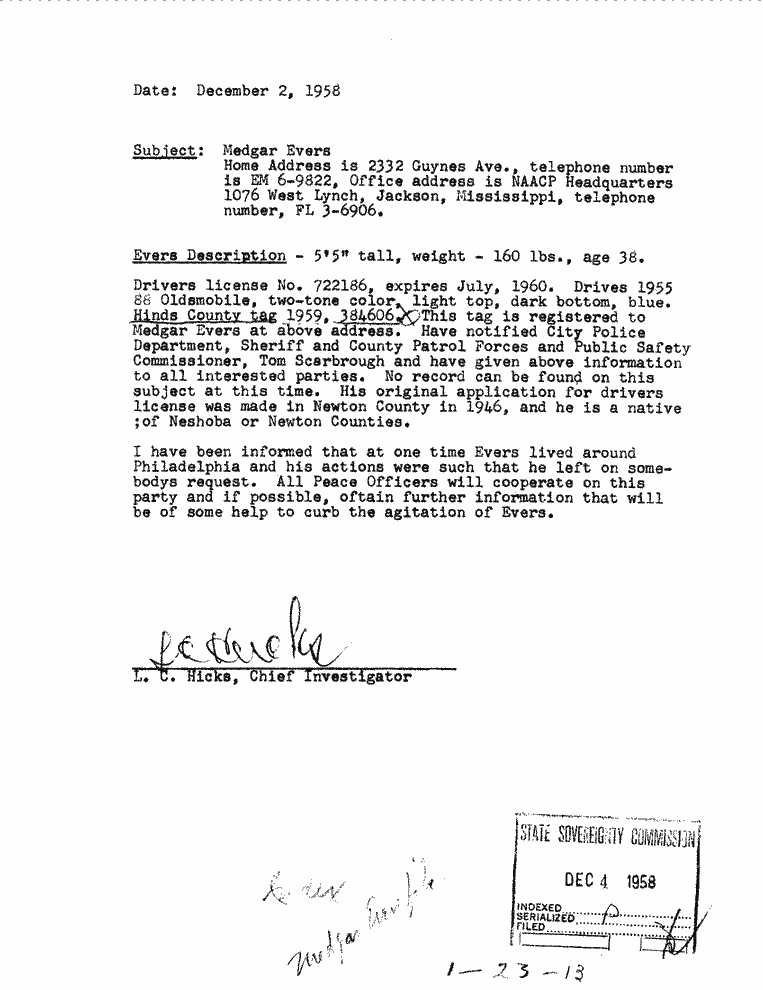 SCR ID # 1-23-0-14-1-1-1