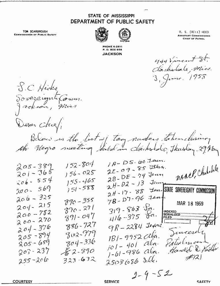SCR ID # 2-9-0-54-1-1-1