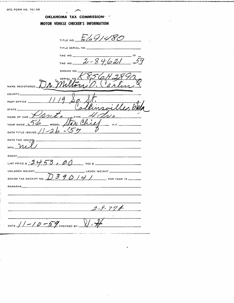SCR ID # 2-9-0-80-1-1-1