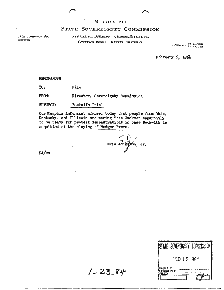 SCR ID # 1-23-0-86-1-1-1