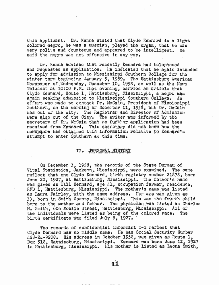 SCR ID # 1-27-0-6-11-1-1