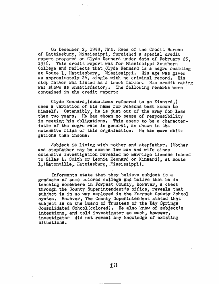 SCR ID # 1-27-0-6-13-1-1