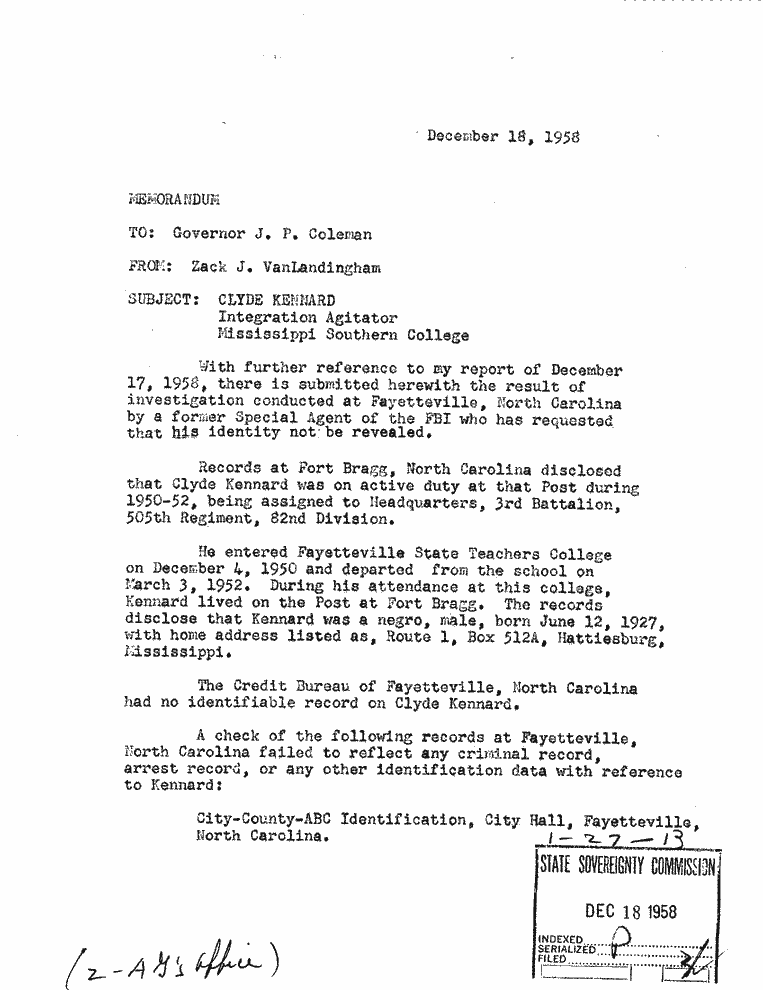 SCR ID # 1-27-0-14-1-1-1