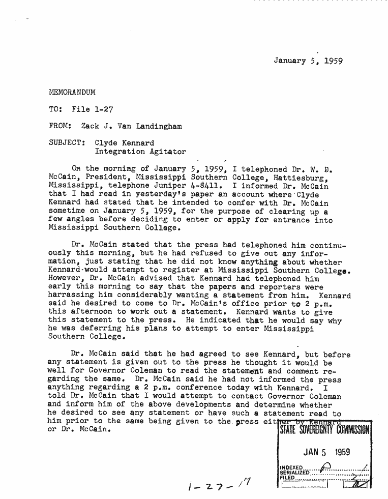 SCR ID # 1-27-0-19-1-1-1