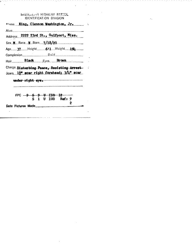 SCR ID # 1-28-0-94-2-1-1