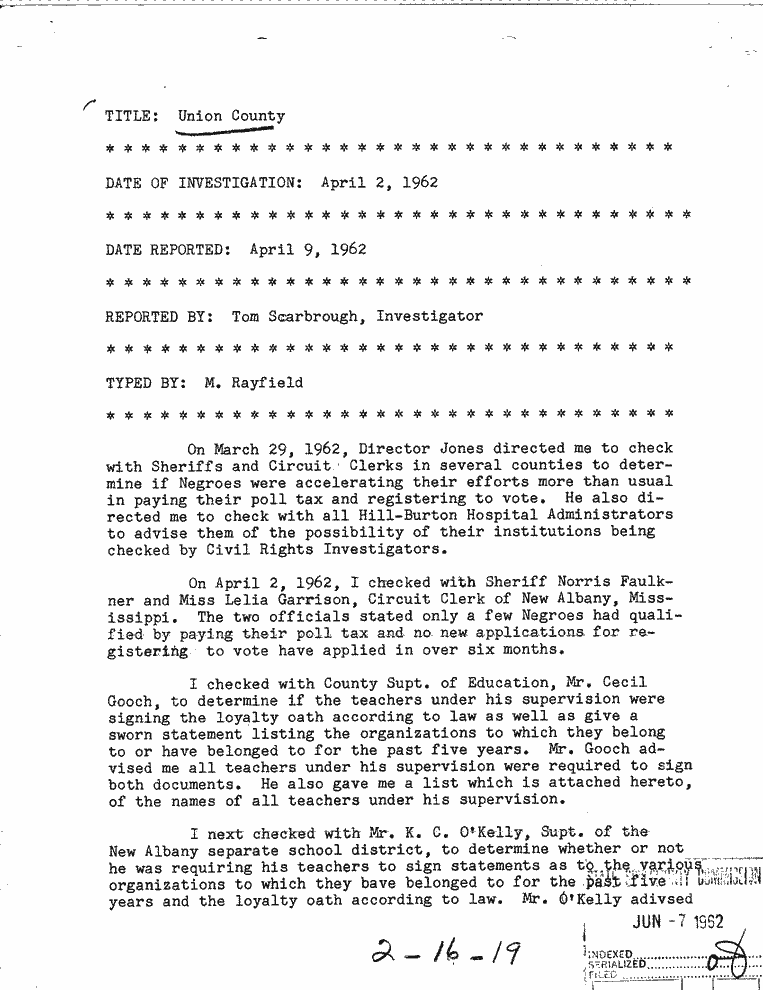 SCR ID # 2-16-0-19-1-1-1