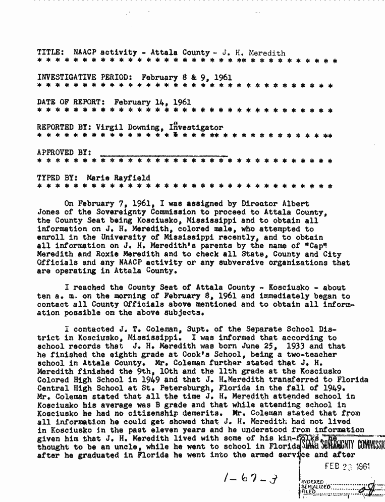 SCR ID # 1-67-1-2-1-1-1
