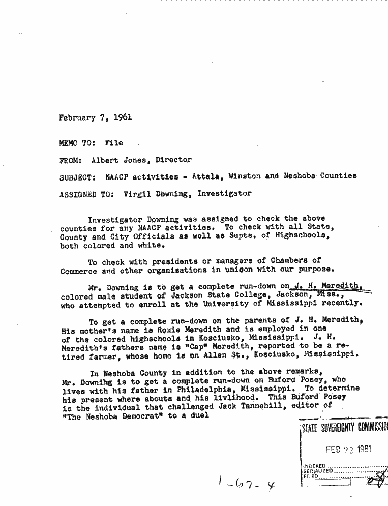 SCR ID # 1-67-1-3-1-1-1