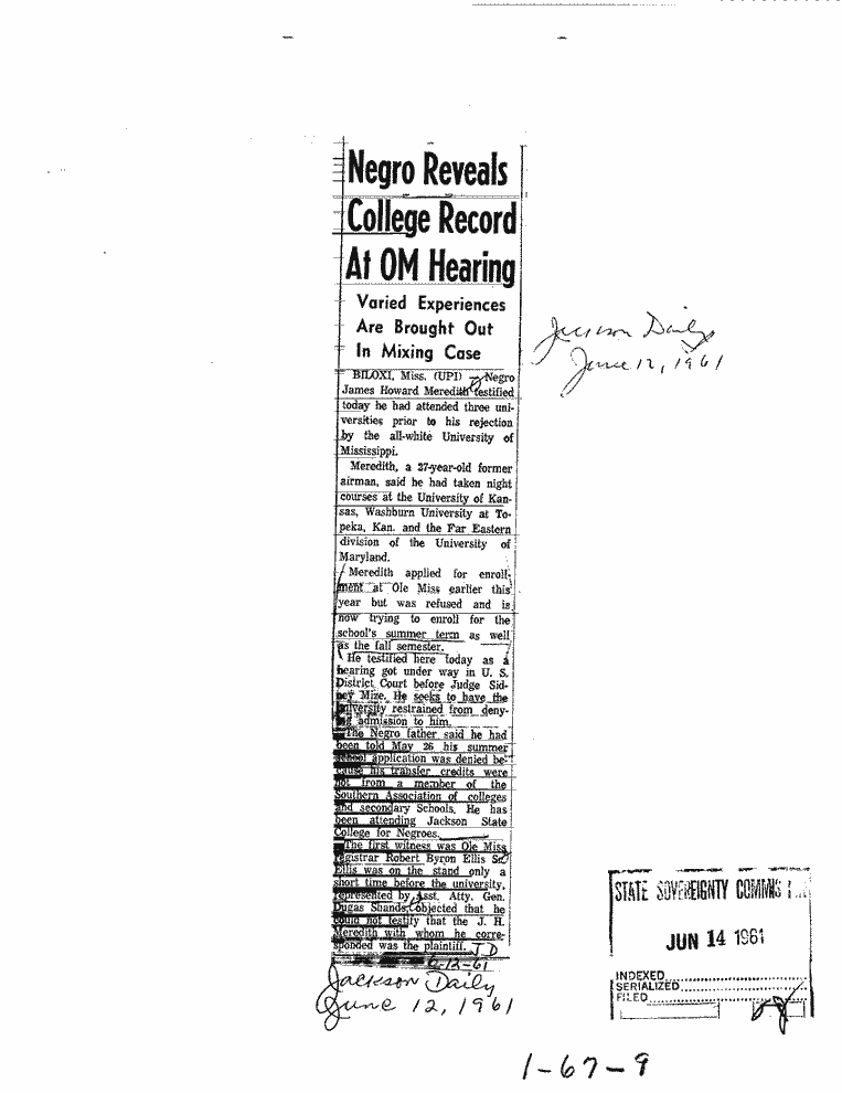 SCR ID # 1-67-1-10-1-1-1