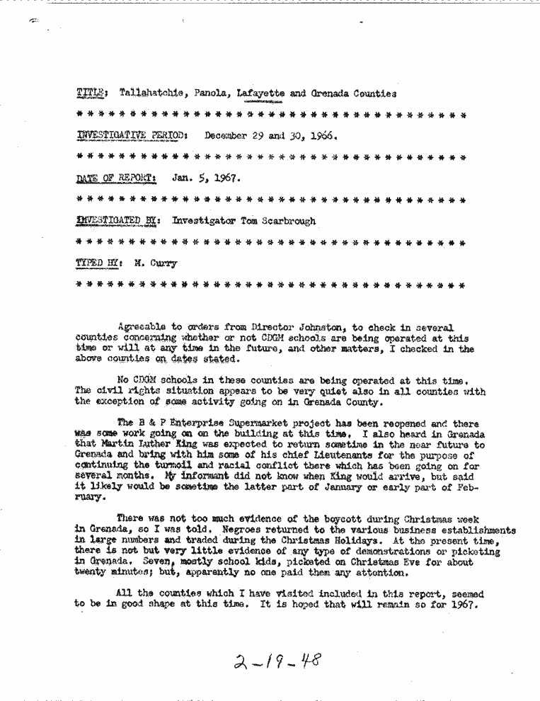 SCR ID # 2-19-0-63-1-1-1