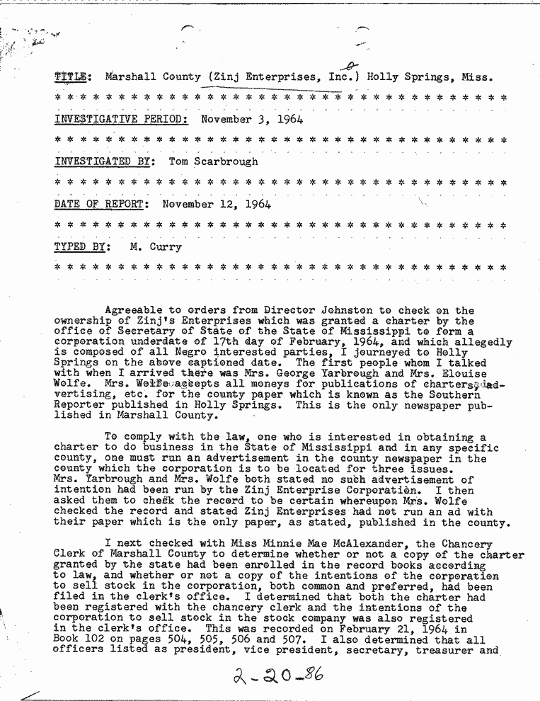 SCR ID # 2-20-2-34-1-1-1