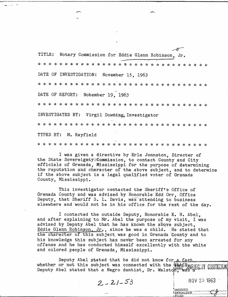 SCR ID # 2-21-1-63-1-1-1