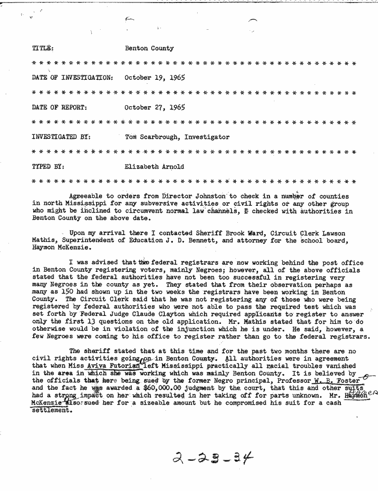 SCR ID # 2-23-0-34-1-1-1