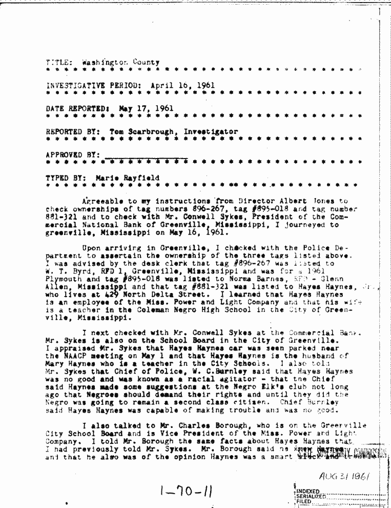 SCR ID # 1-70-0-10-1-1-1