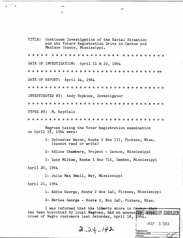 SCR ID # 2-24-3-22-1-1-1