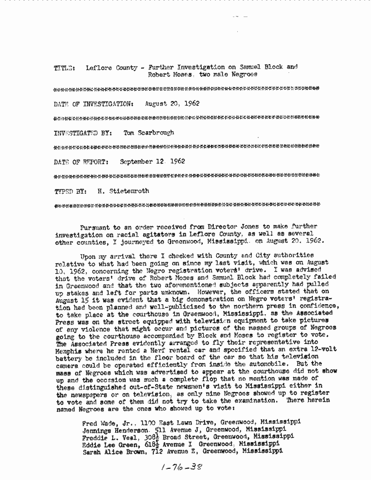 SCR ID # 1-76-0-50-1-1-1