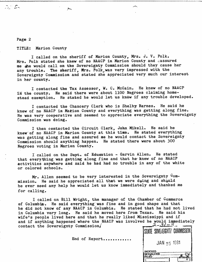 SCR ID # 2-31-0-11-2-1-1