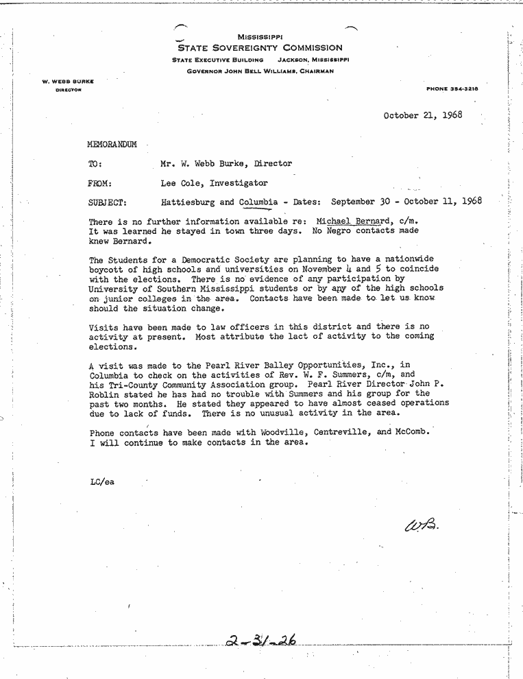 SCR ID # 2-31-0-25-1-1-1