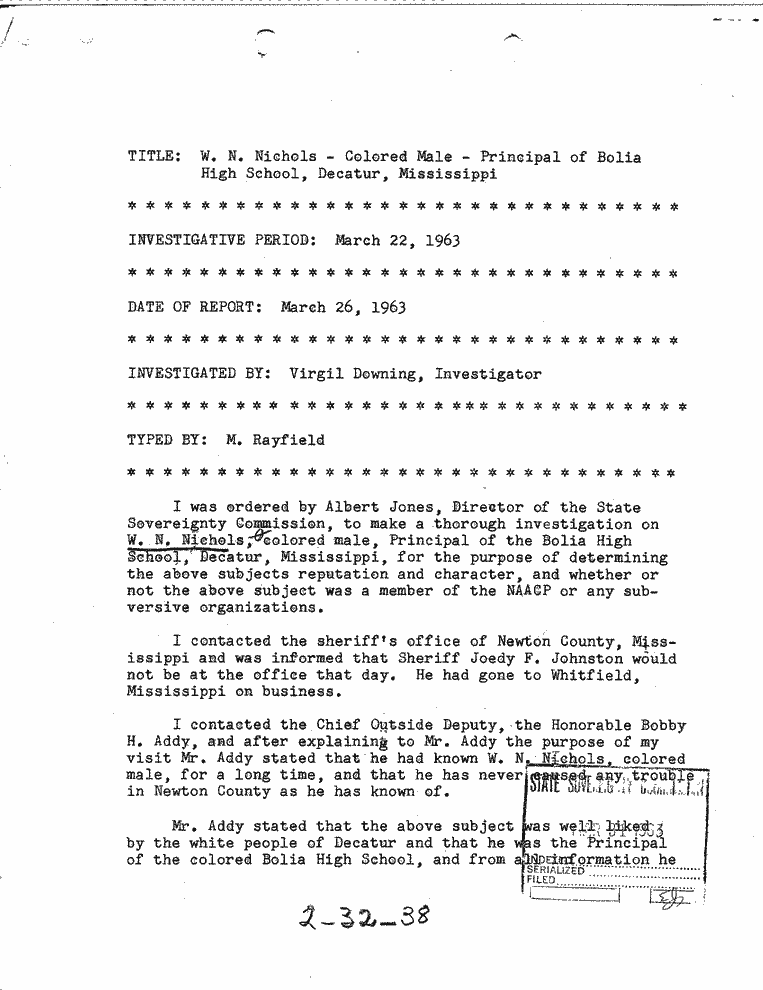 SCR ID # 2-32-0-39-1-1-1