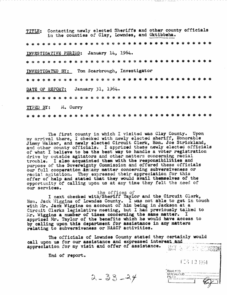 SCR ID # 2-33-0-26-1-1-1