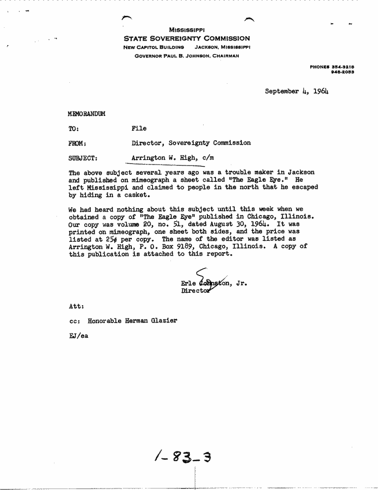 SCR ID # 1-83-0-3-1-1-1