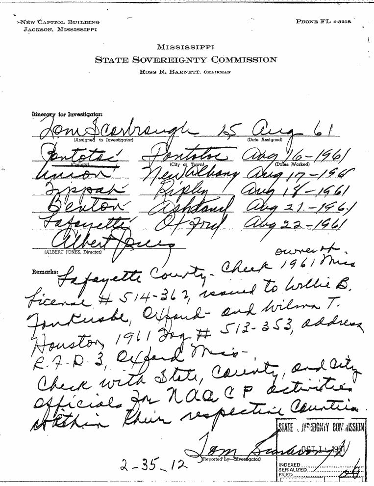 SCR ID # 2-35-0-9-1-1-1