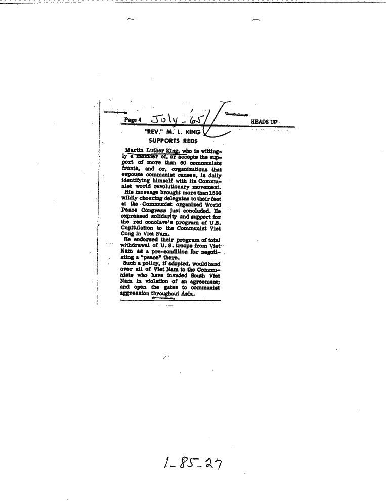 SCR ID # 1-85-0-33-1-1-1