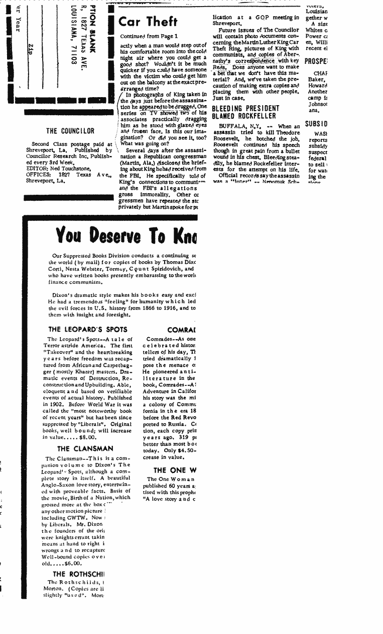 SCR ID # 1-85-0-99-2-1-1