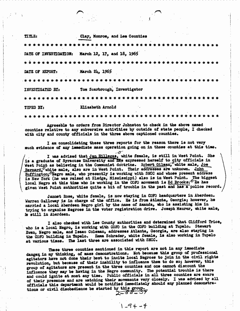 SCR ID # 1-94-0-4-1-1-1