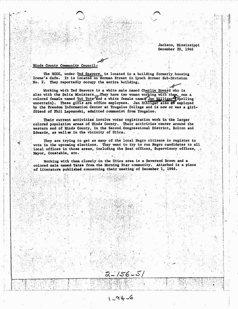 SCR ID # 1-94-0-6-1-1-1