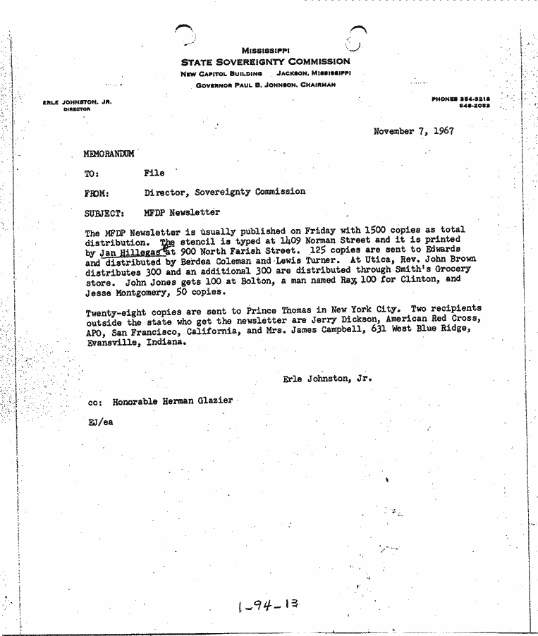 SCR ID # 1-94-0-13-1-1-1