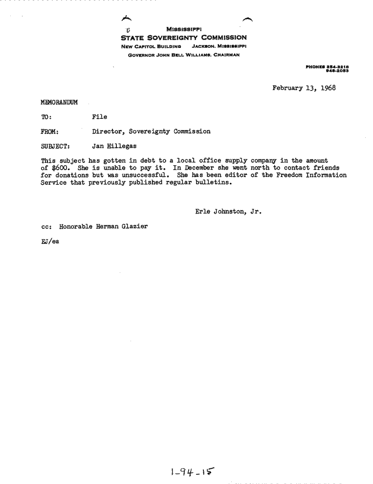 SCR ID # 1-94-0-15-1-1-1