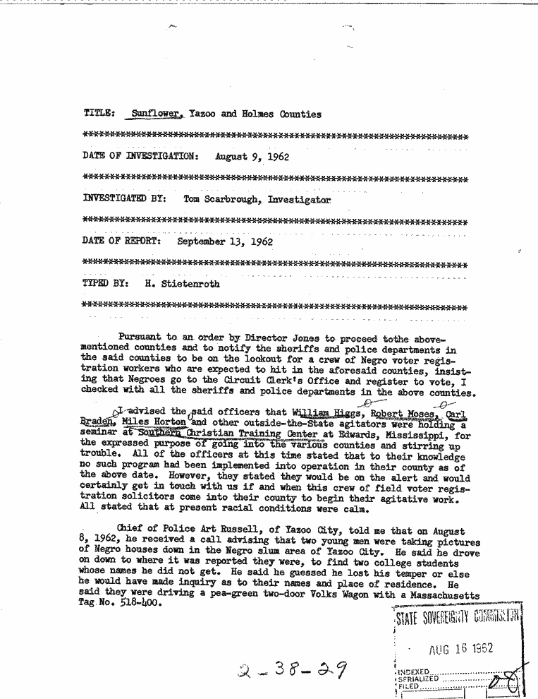 SCR ID # 2-38-1-43-1-1-1