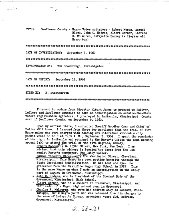 SCR ID # 2-38-1-45-1-1-1