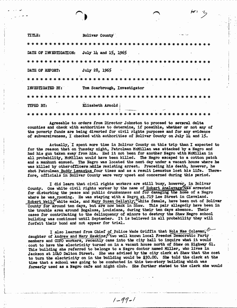 SCR ID # 1-99-0-1-1-1-1