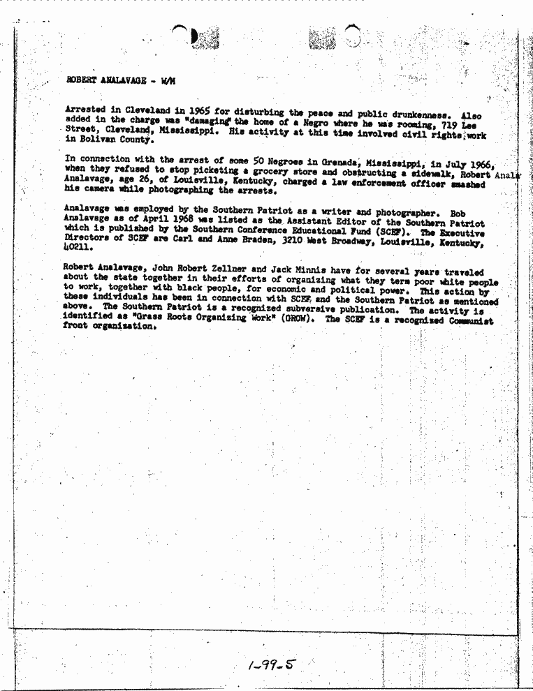 SCR ID # 1-99-0-5-1-1-1