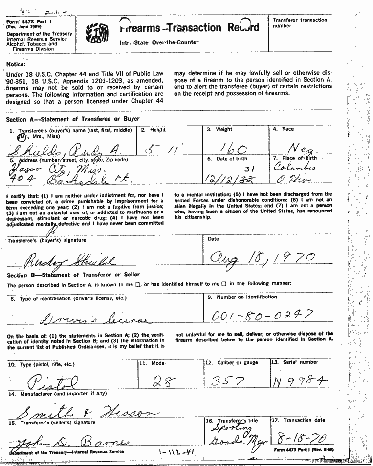 SCR ID # 1-112-0-42-1-1-1
