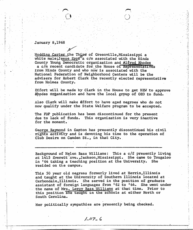 SCR ID # 1-117-0-6-1-1-1