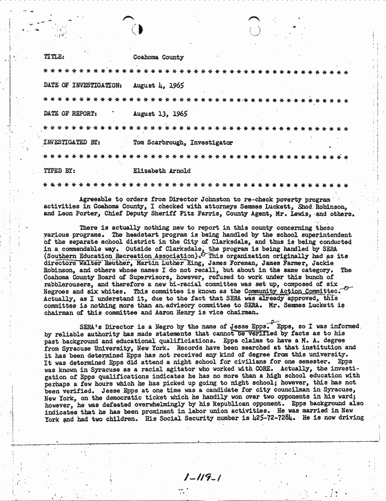 SCR ID # 1-119-0-1-1-1-1