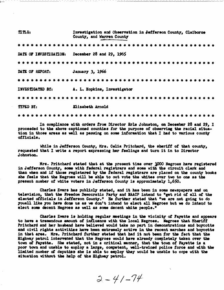 SCR ID # 2-41-0-95-1-1-1