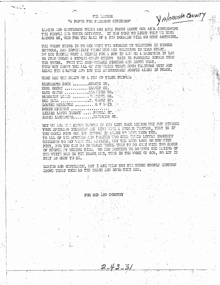 SCR ID # 2-43-0-38-1-1-1