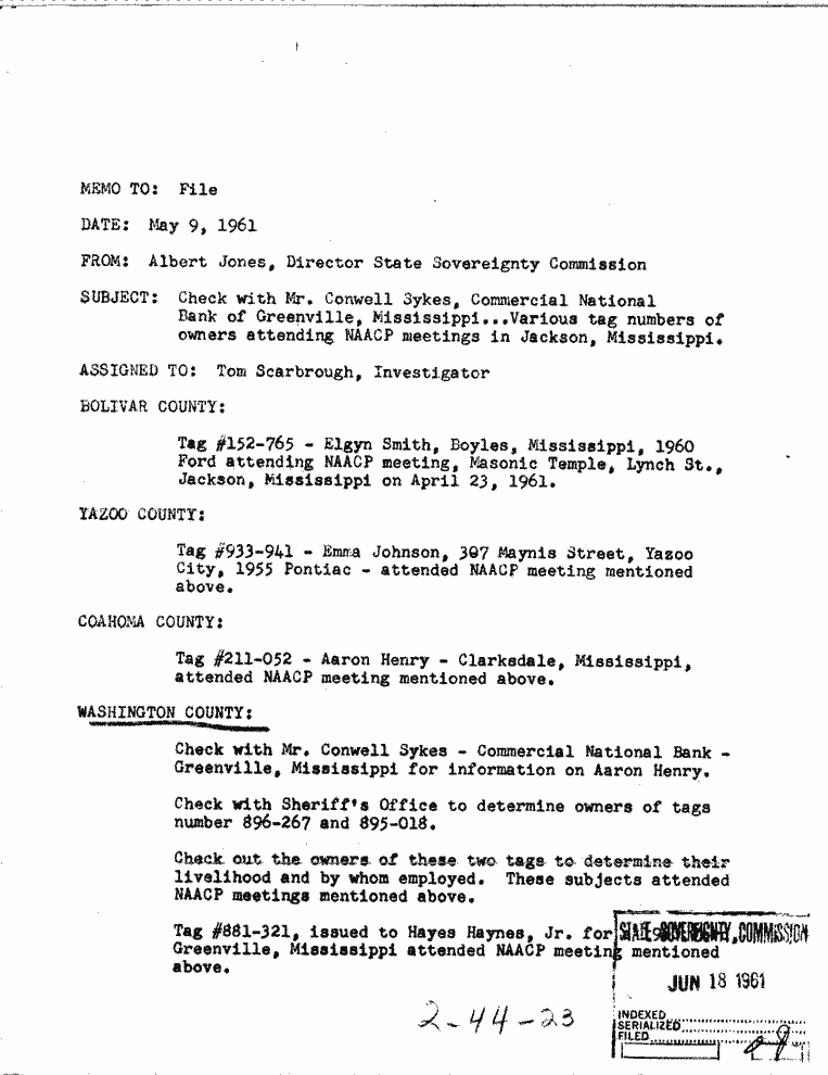 SCR ID # 2-44-1-44-1-1-1