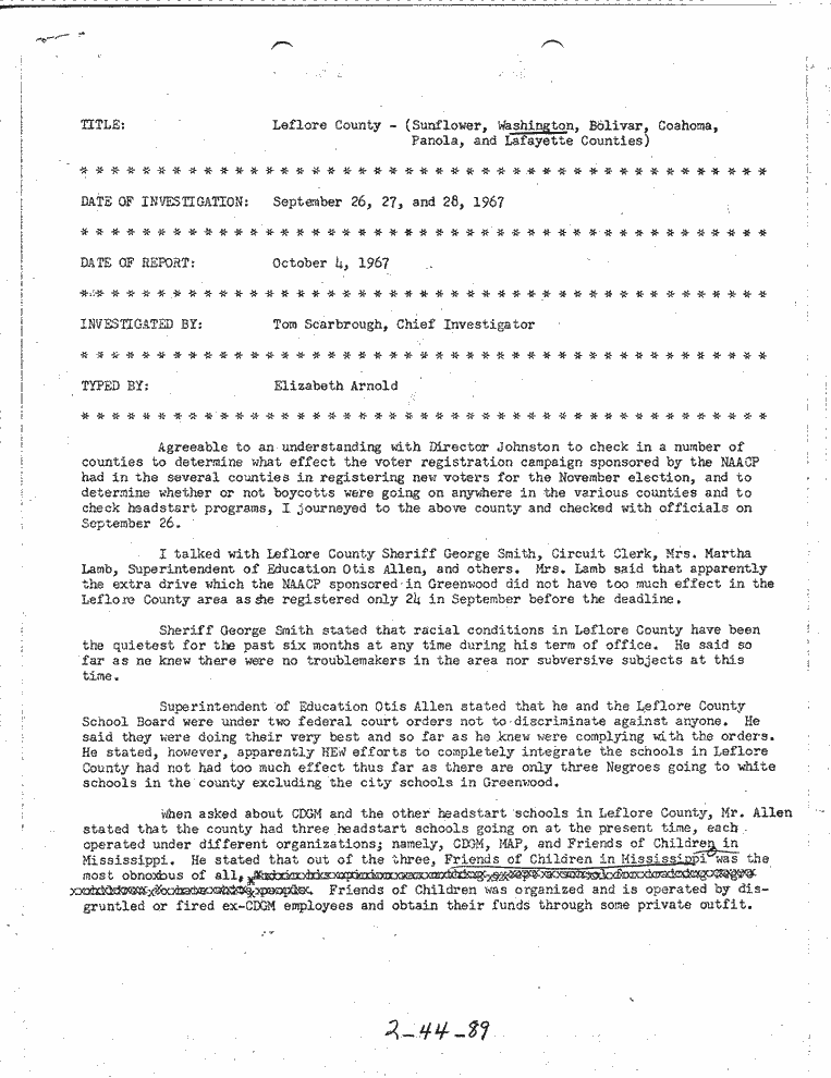SCR ID # 2-44-2-10-1-1-1