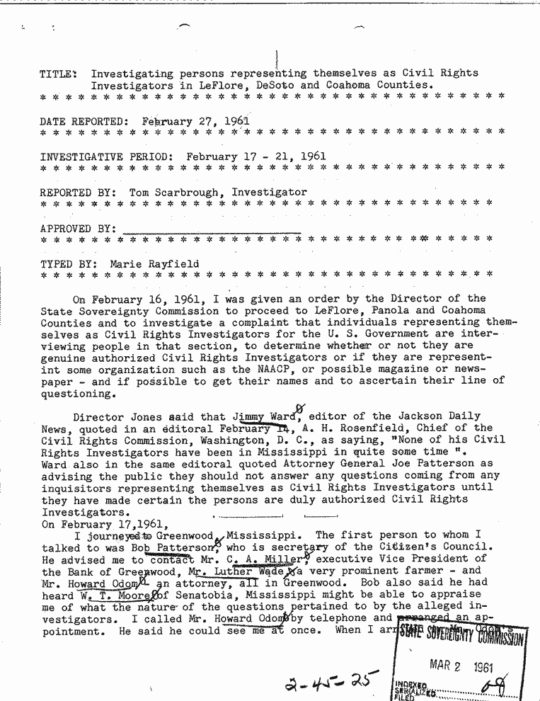 SCR ID # 2-45-1-20-1-1-1