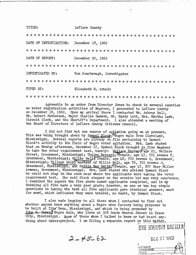 SCR ID # 2-45-1-60-1-1-1