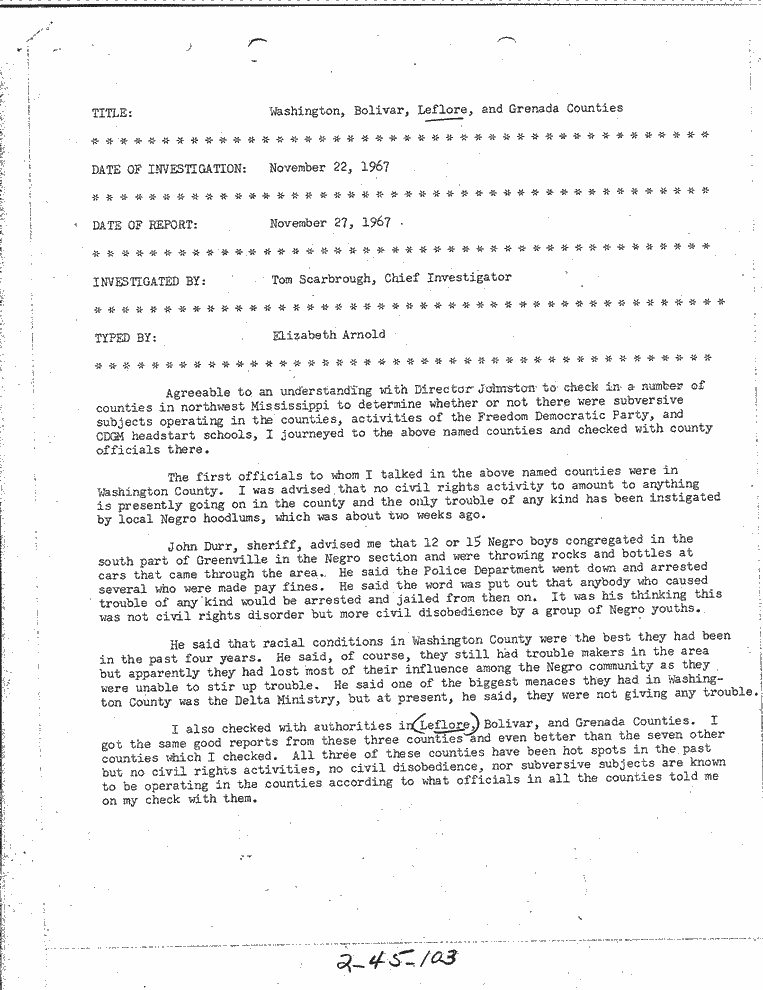 SCR ID # 2-45-2-36-1-1-1